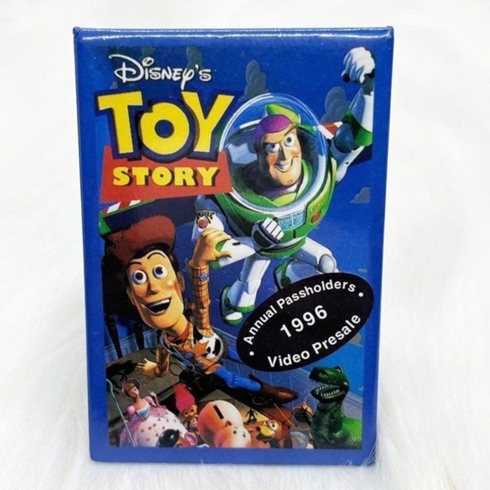 🔮 5/$25 Vintage Disney 1996 Toy Story‎ Annual Passholder Video Presale Pin